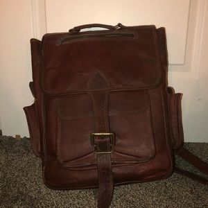 Handmade Leather Backpack
